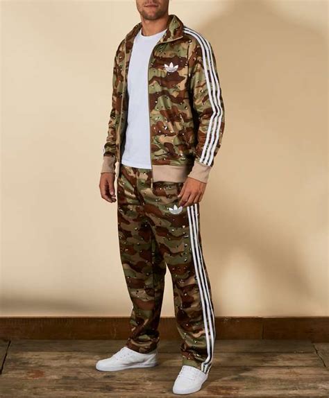 adidas camo tracksuit men's.